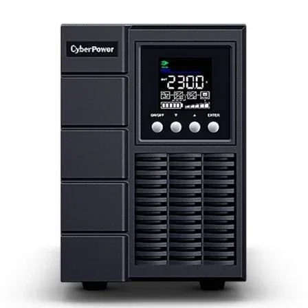 CyberPower OLS1500EA - SAI Online, Doble Conversión, 1500VA/1350W, 4 Salidas (Schuko+IEC), Formato Torre, LCD Color CyberPower OLS1500EA - SAI Online, Doble Conversión, 1500VA/1350W, 4 Salidas (Schuko+IEC), Formato Torre, LCD Color